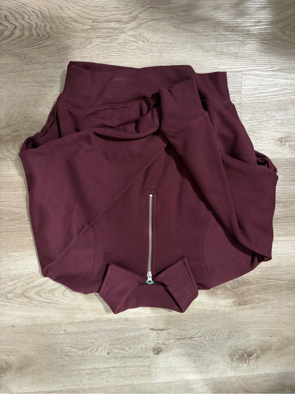 wild fable Burgundy Half-Zip Sweatshirt